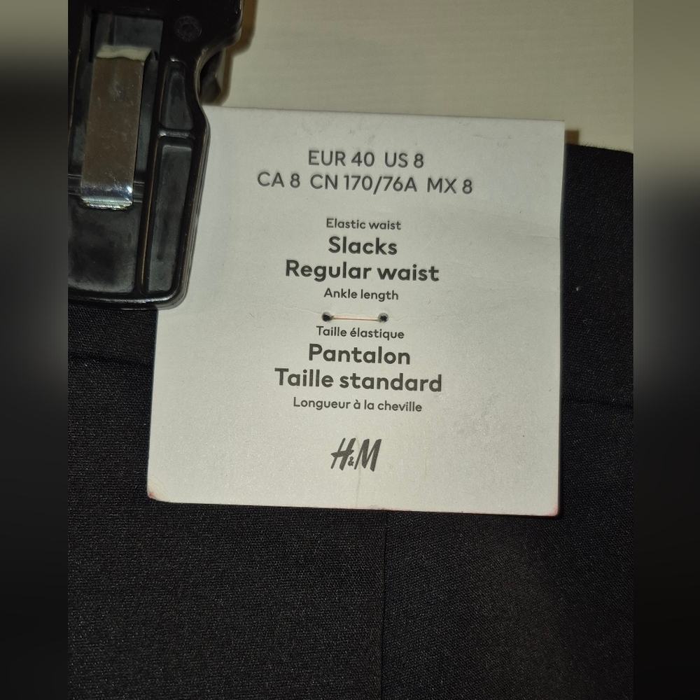 H&M Black Slacks - Picture 2 of 3